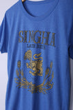 Vintage Singha Beer Graphic Tee Blue