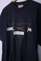 Vintage New England Tee Navy