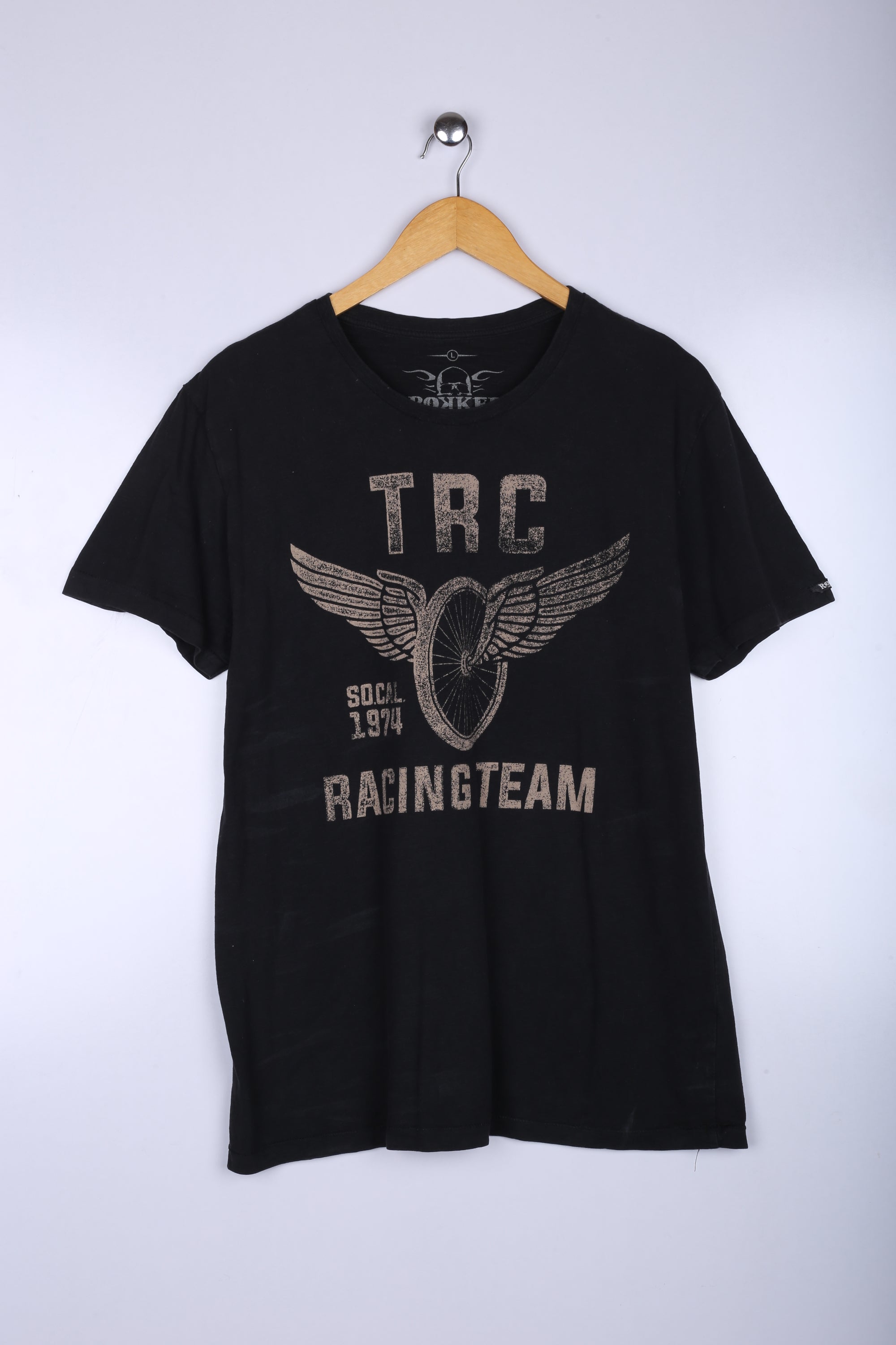 Vintage TRC Graphic Tee Black