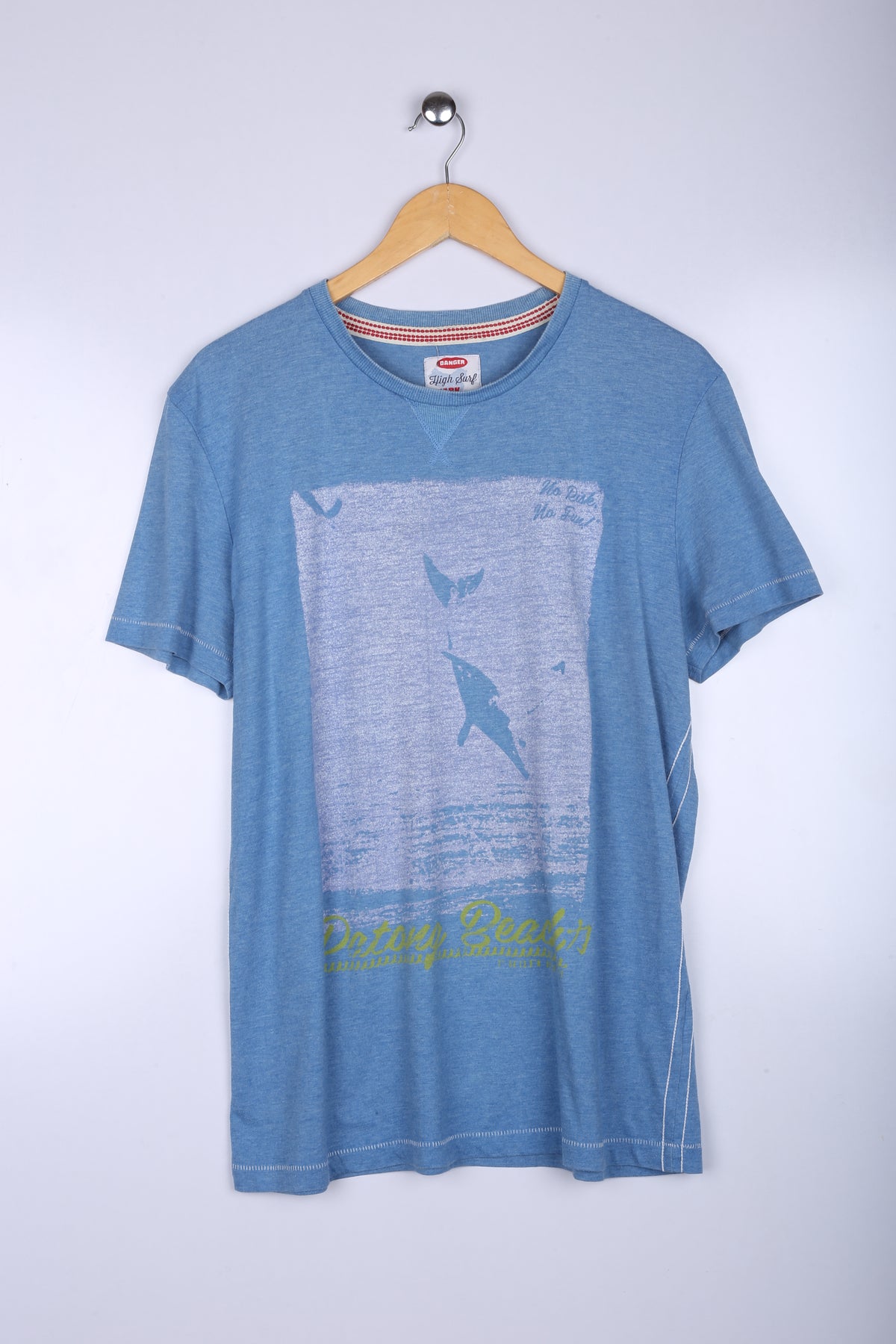 Vintage High Surf Graphic Tee Blue