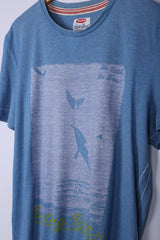 Vintage High Surf Graphic Tee Blue