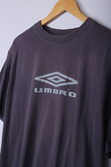 Vintage 90's Umbro Graphic Tee Navy