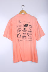 Vintage Augsburger Graphic Tee Pink