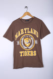 Vintage Maryland Tigers Graphic Tee Brown