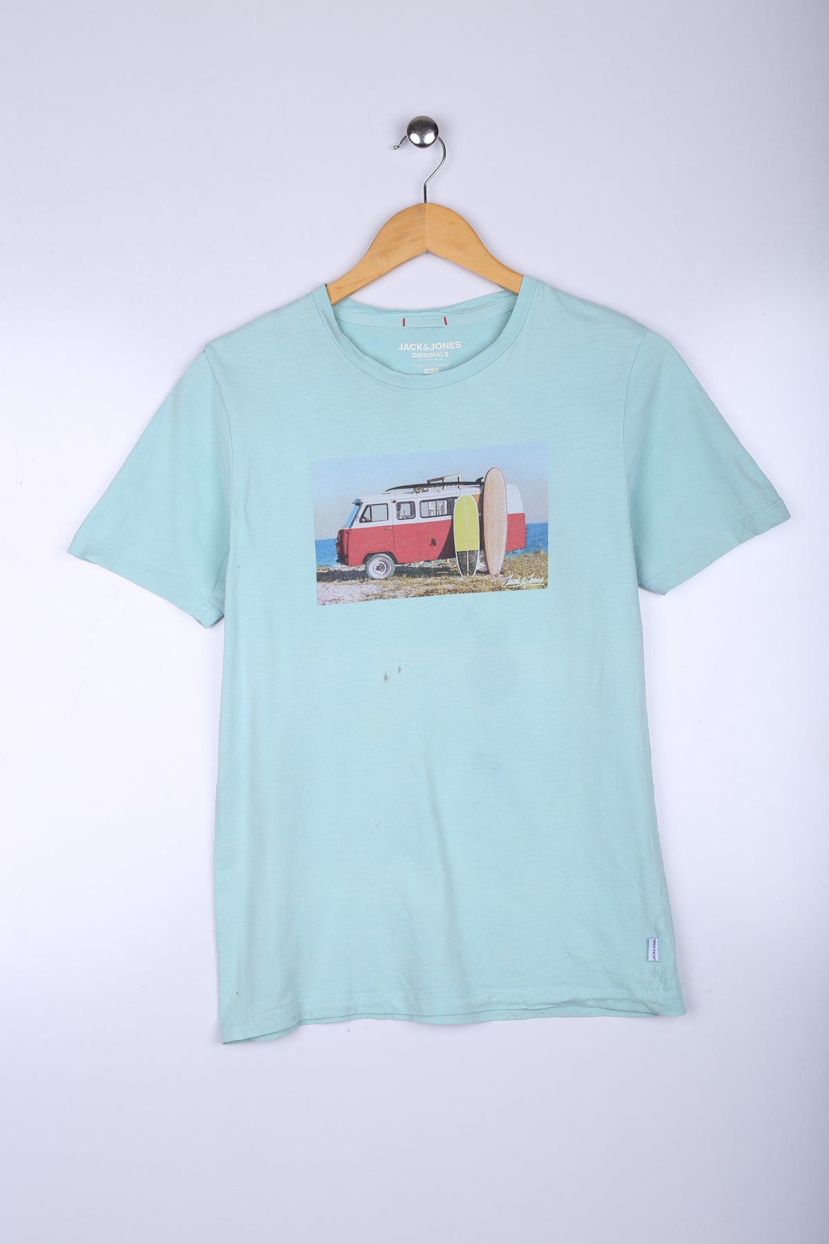 Vintage Jack & Jones Graphic Tee Blue