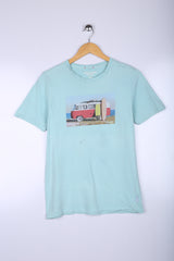 Vintage Jack & Jones Graphic Tee Blue