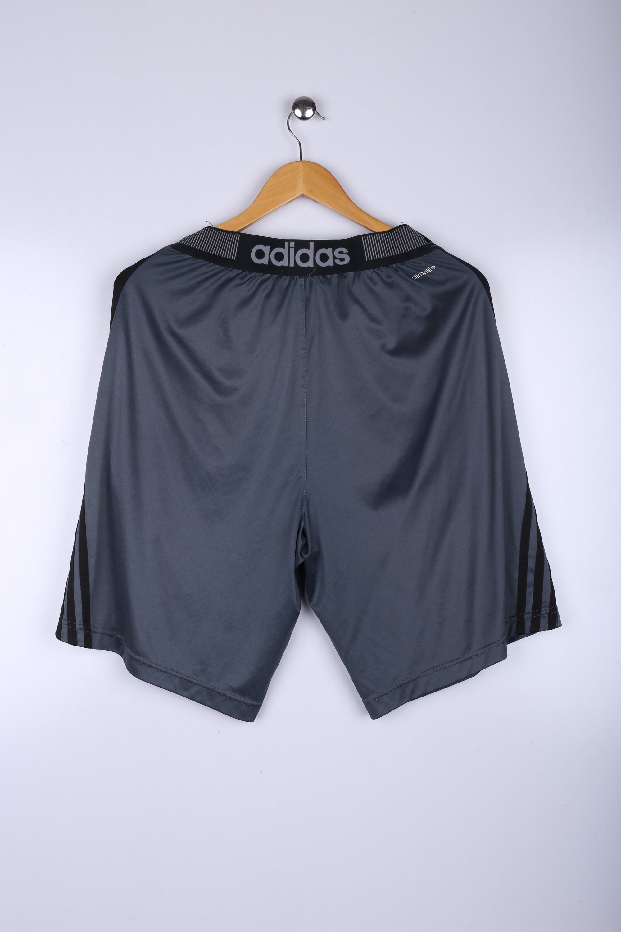 Vintage Adidas Shorts Charcoal Grey