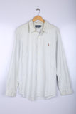 Vintage Ralph Lauren Shirt White/Stripe