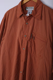 Vintage Columbia Half Sleeve Shirt Burgundy