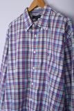 Vintage Tommy Hilfiger Shirt Purple Stripe