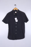Vintage Levis Half Sleeve Shirt Black