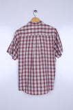 Vintage Lacoste Shirt Red/White Checkered