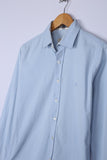 Vintage Burberry Shirt Sky Blue
