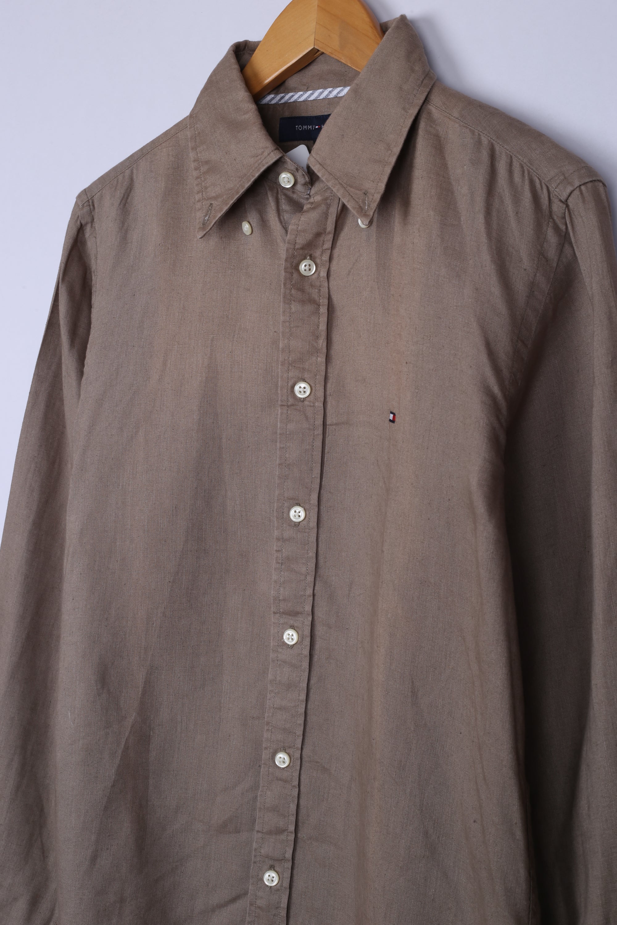 Vintage Tommy Hilfiger Shirt Brown