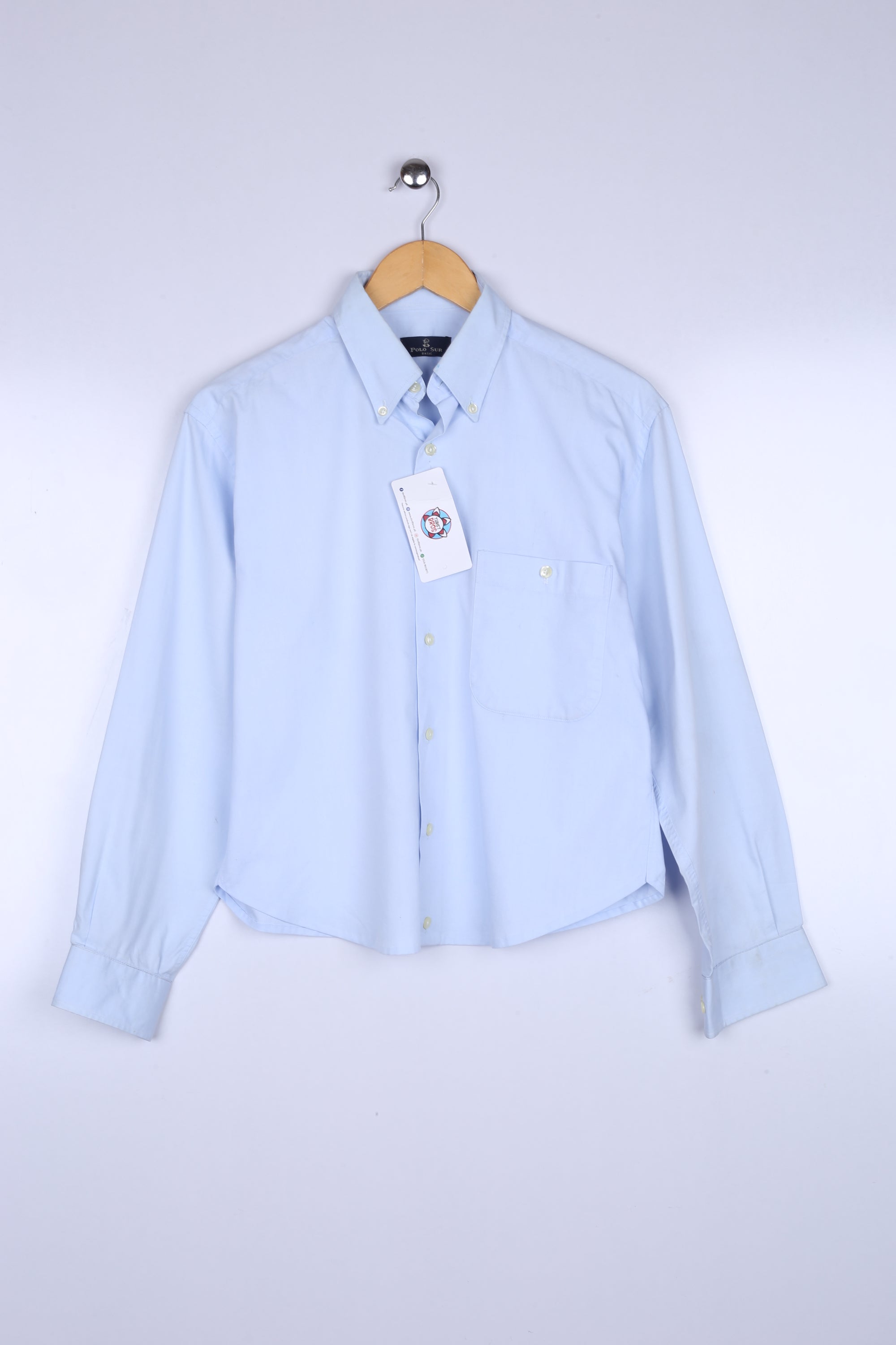 Vintage Polo Sur Basic Shirt Sky Blue