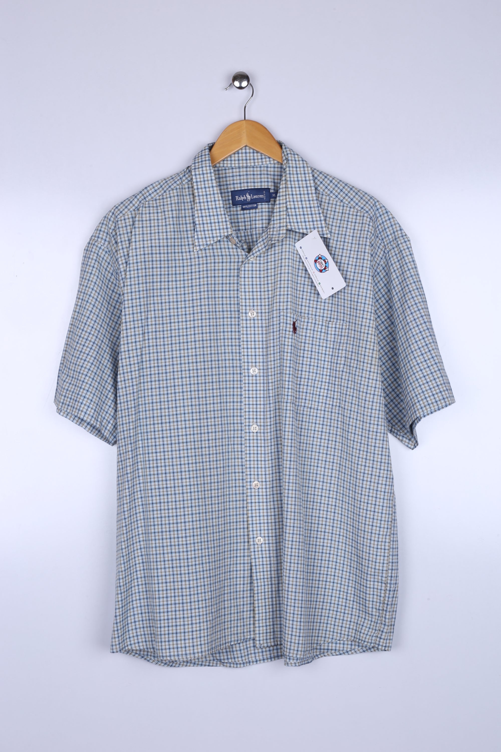 Vintage Ralph Lauren Half Sleeve Shirt Stripe