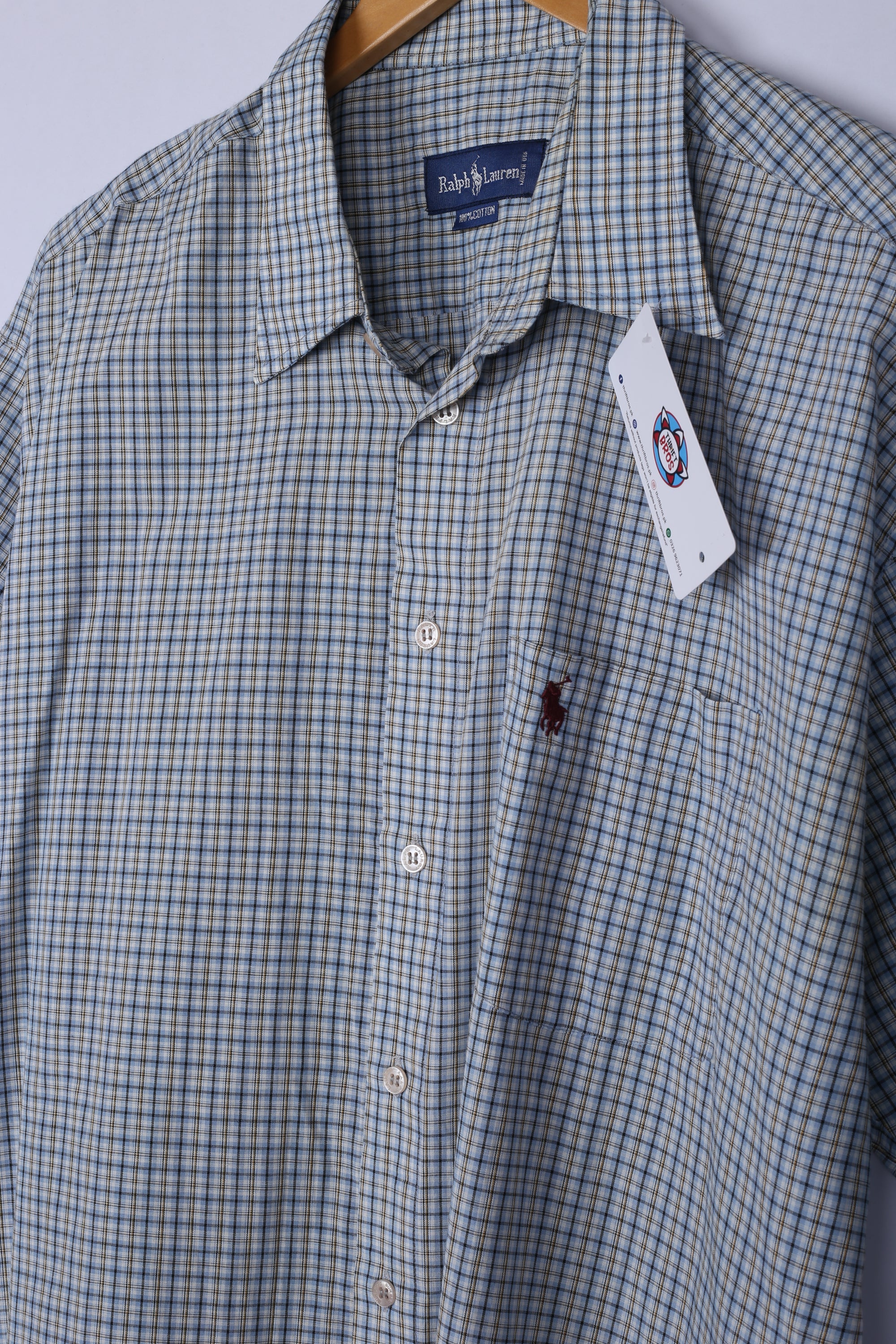 Vintage Ralph Lauren Half Sleeve Shirt Stripe