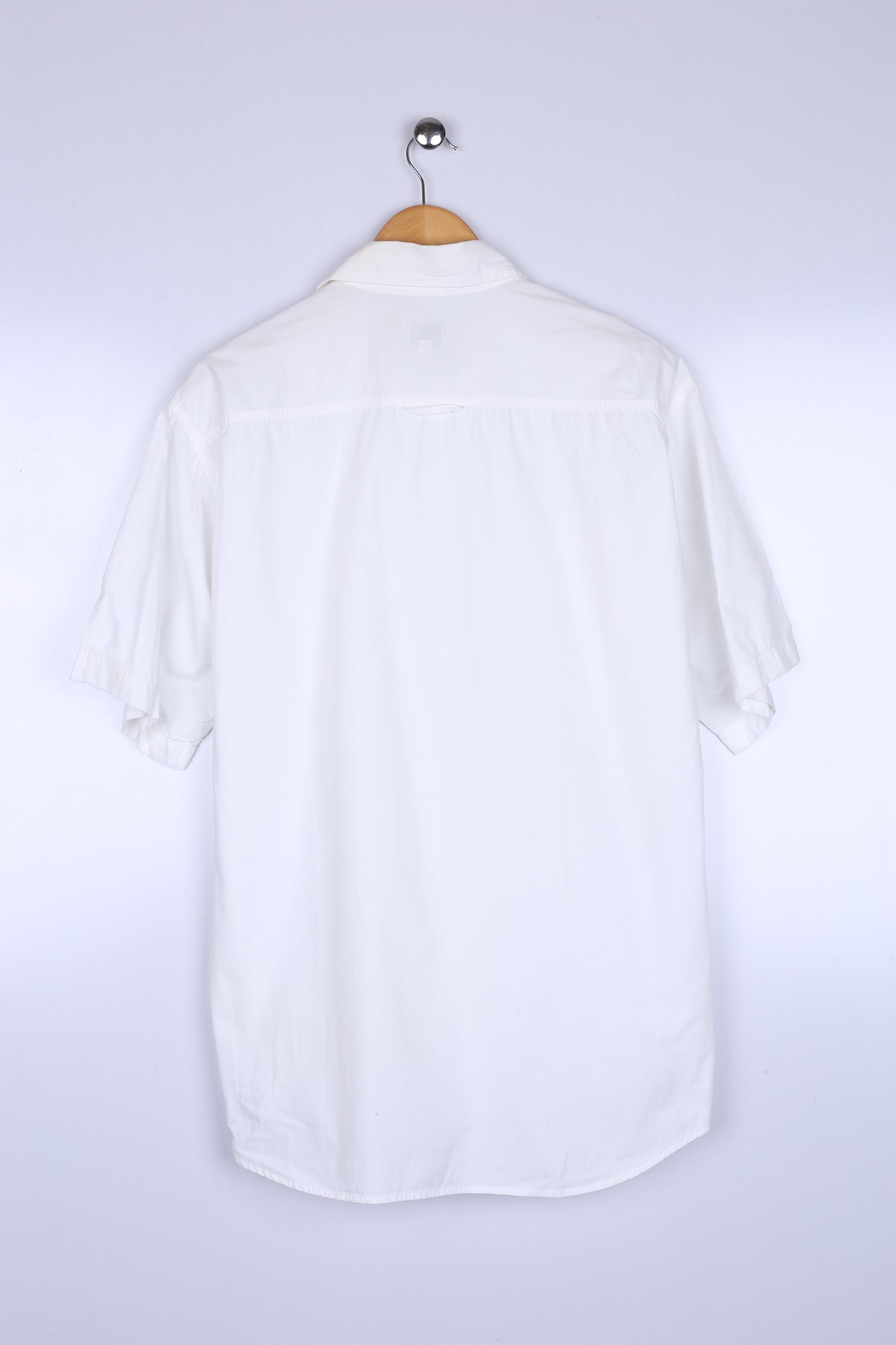 Vintage 90's Levis Half Sleeve Shirt White