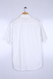 Vintage 90's Levis Half Sleeve Shirt White