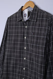 Vintage Tommy Hilfiger Shirt Black Checkered