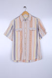 Vintage Hawaiin Shirt Stripe