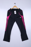 Vintage 90's Adidas Trouser Black/Pink