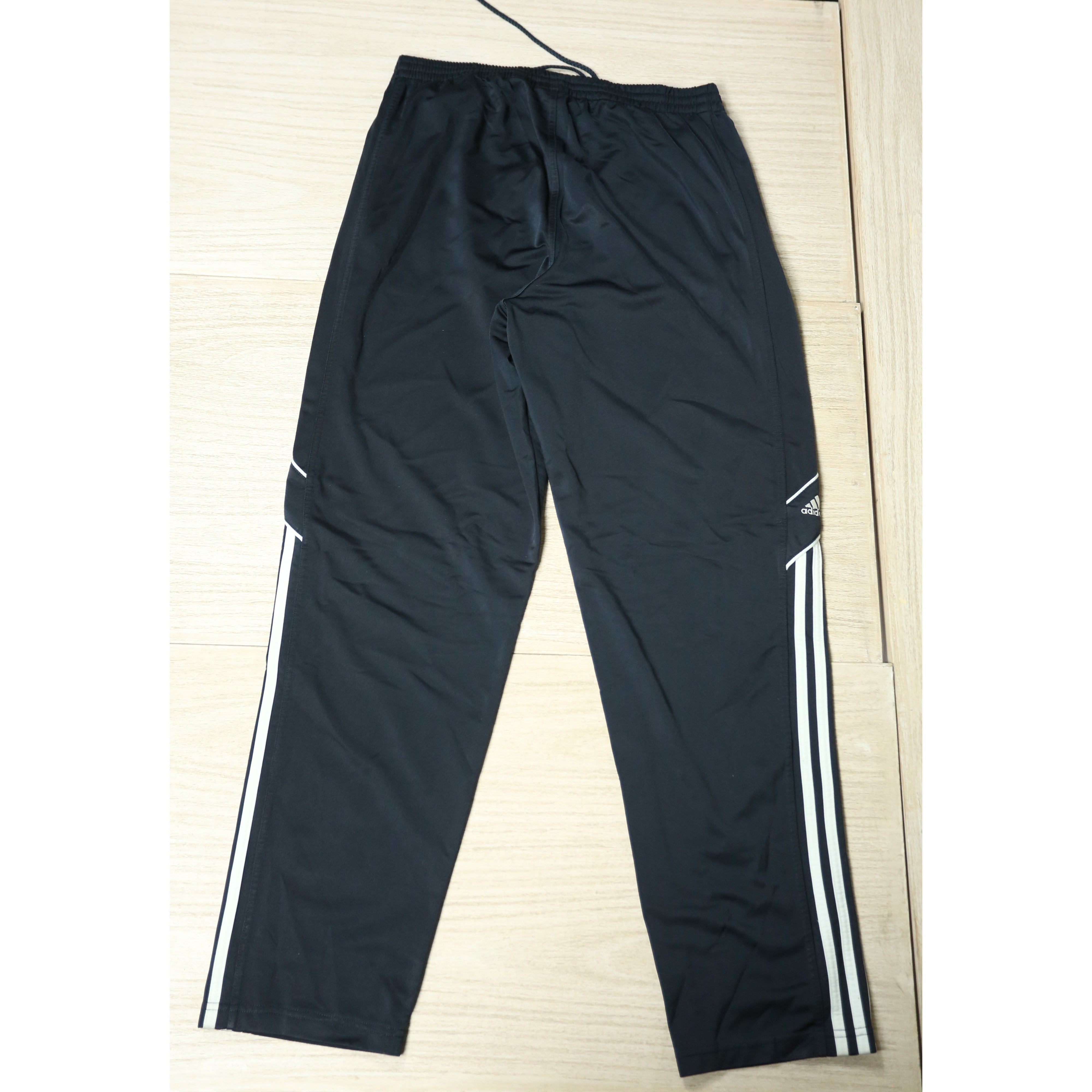 Vintage Adidas Trouser - Navy Large Polyester