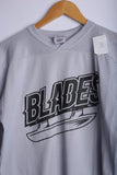 Vintage Blades Sports Jersey Grey - Knit Polyester
