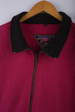 Vintage 90's Sport Lime Zipper Jacket Pink - Fleece