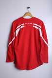 Vintage NHL CCM Jersey Red -Knit Polyester