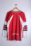 Vintage Canada Jersey Red/White - Knit Polyester