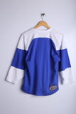 Vintage Hockey Schools Jerseys Blue - Knit Polyester