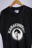 Vintage Kazahstan Jersey Black/White - Knit Polyester