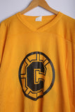 Vintage Sports Jersey Yellow - Knit Polyester