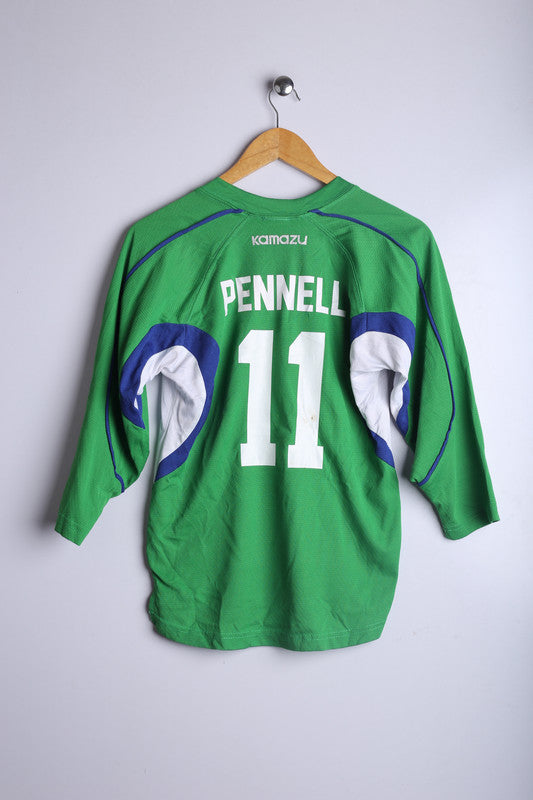 Vintage YHL Sports Jersey Green - Knit Polyester