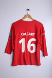 Vintage NHL Hockey Club Jersey Red - Knit Polyester