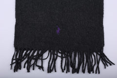 Vintage Ralph Lauren Scarf Charcoal Grey