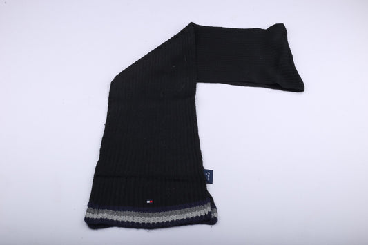 Vintage Tommy Hilfiger Scarf Black/Navy/Grey