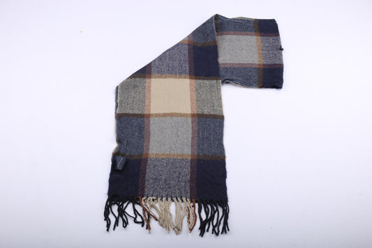 Vintage Tommy Hilfiger Scarf Navy/Checkred