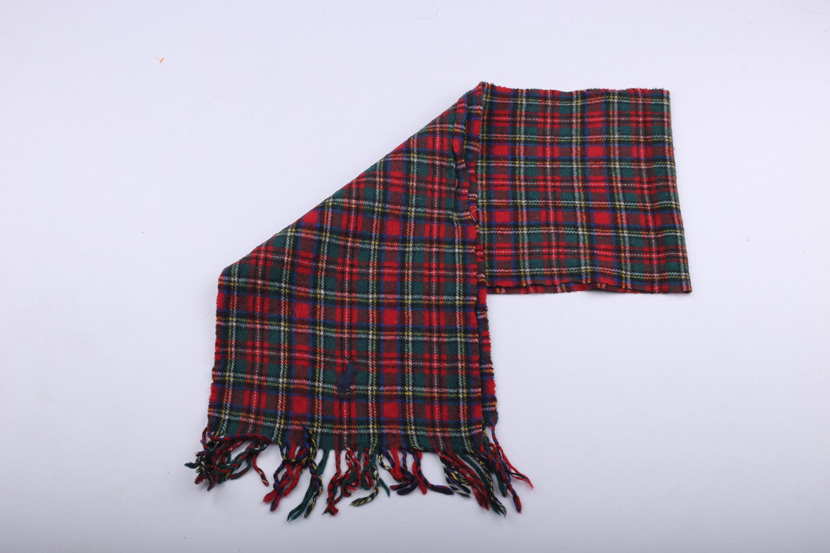 Vintage Ralph Lauren Scarf Red/Green Checkred