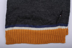 Vintage Tommy Hilfiger Scarf Grey/Navy/Mustard