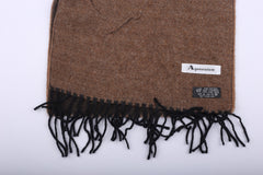 Vintage Aquascutum Scarf Dusk Brown