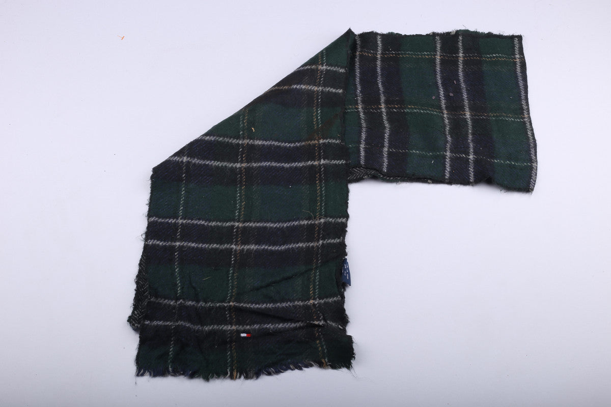 Vintage Tommy Hilfiger Scarf Green/Navy