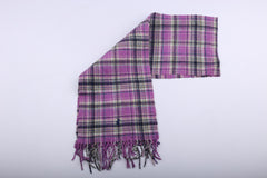 Vintage Ralph Lauren Scarf Purple Checkred