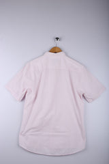 Vintage River Island Button Down Shirt Pink - Cotton