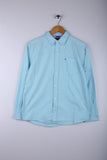Vintage Tommy Hilfiger Shirt Sky Blue - Cotton