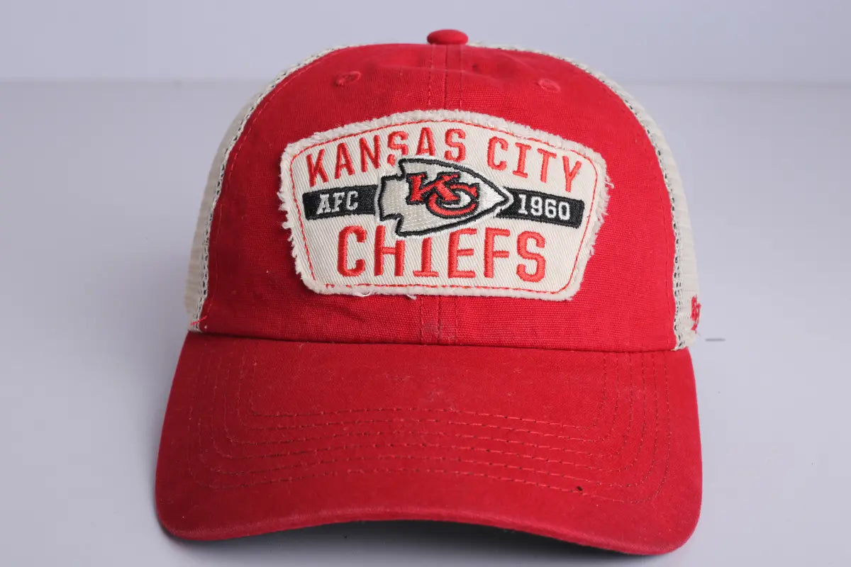 Vintage Kansas Chiefs Cap Red