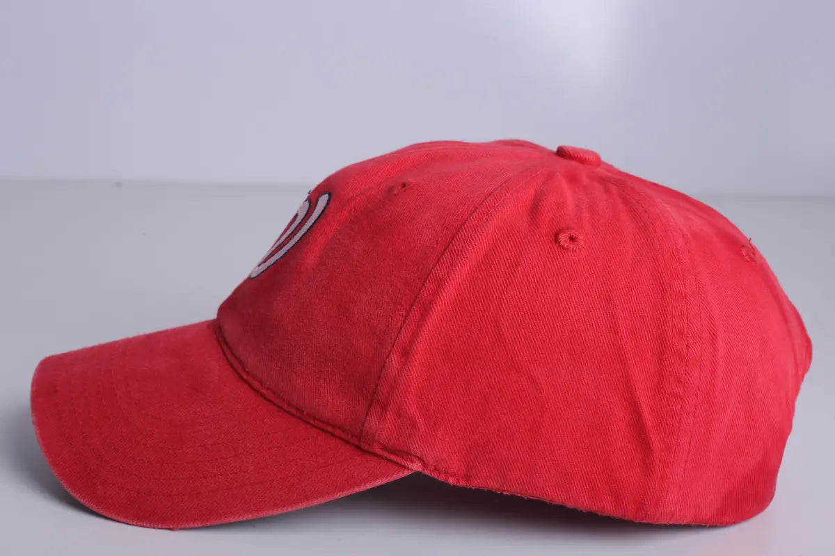 Vintage Wisconsin Cap Red