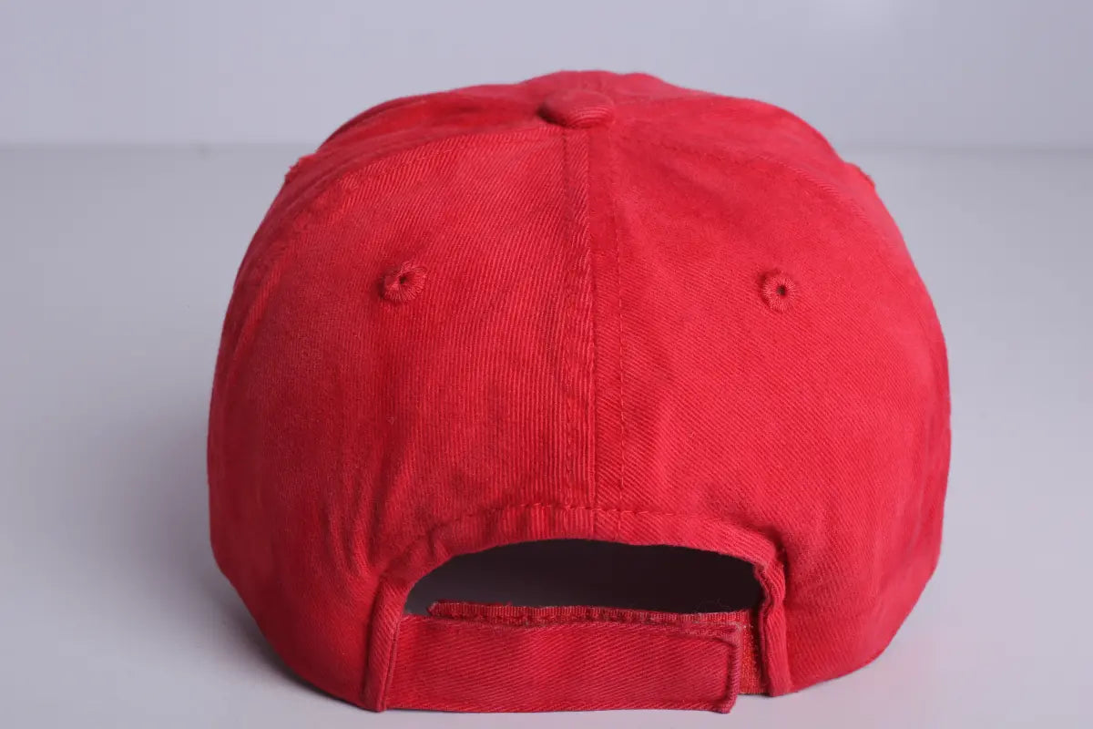 Vintage Wisconsin Cap Red