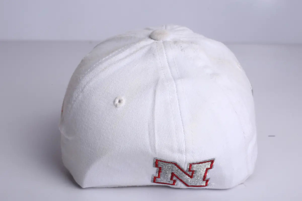 Vintage Uni Of Nebraska Cap White